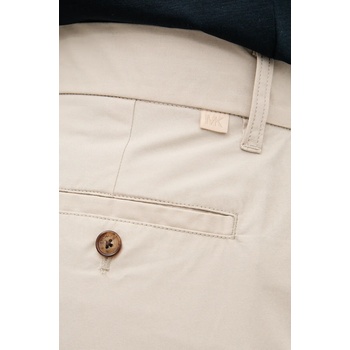 Michael Kors Памучен панталон Michael Kors в бежово със стандартна кройка CS5304BHC2 (CS5304BHC2)