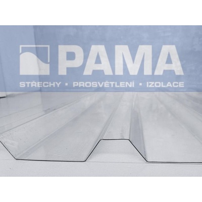 Palram prosvětlení Trapézových plechů 205/35 1 mm 1066 mm x 2300 mm 2UV čirá 1 ks
