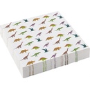 Amscan servítky Šťastný dinosaurus 25x25cm 20ks