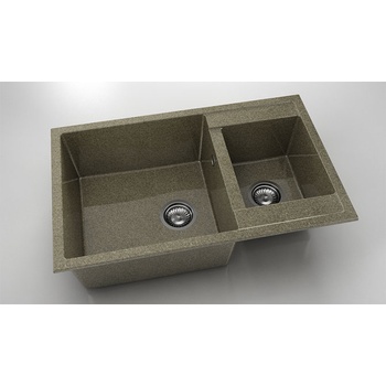 Image 1 of FAT Мивка Vanguard 233, Granicite, 330 Walnut Toffee, с включен сифон