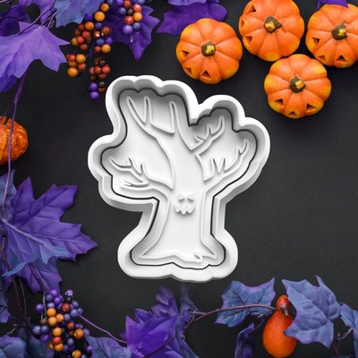 Halloween - Vykrajovátko s pečiatkou