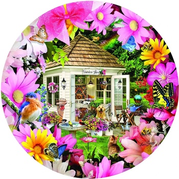 SunsOut - Puzzle Garden Shed in Flower - 500 piese