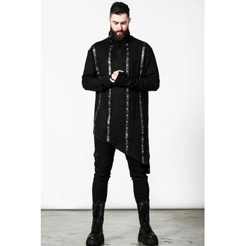 Killstar Total Stud Ribbed Čierna
