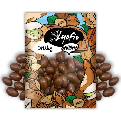 Lyofio Mandle v mléčné čokoládě 200 g