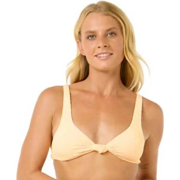 Rip Curl La Joya Tall Knot Triangle bikini top - Yellow (Mango)