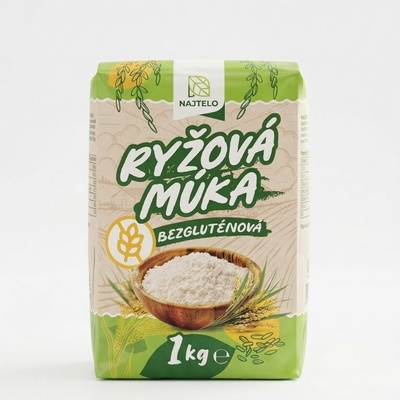 Najtelo ryžová múka bezgluténová 1 kg
