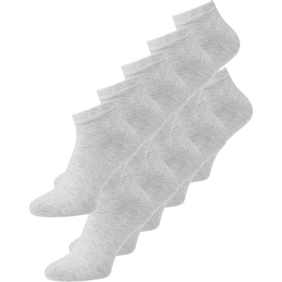 Jack and Jones Чорапи Jack and Jones 10 Pack Ankle Socks - Light Grey