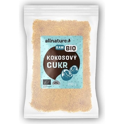 Allnature Bio Kokosový cukr RAW 250 g