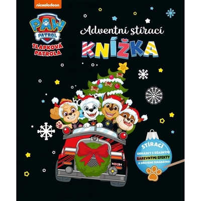 Egmont Tlapková patrola: Adventní stírací knížka - ČR