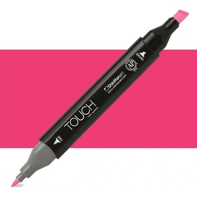 Lihová fixa TOUCH oboustranná Fine & Chisel, Cherry pink (R5)