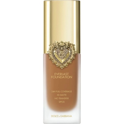 Dolce & Gabbana Flawless Everlast Foundation intenzívny krycí make-up s dlhotrvajúcim efektom SPF20 27N medium deep 27 ml