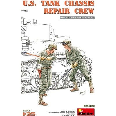 MiniArt US Tank Chassis Repair Crew 1:35