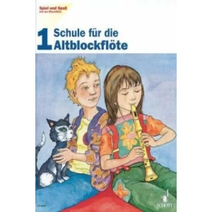Schule für die Altblockflöte. H. 1 | Gudrun Heyens, Gerhard Engel, Christa Estenfeld-Kropp (1998)
