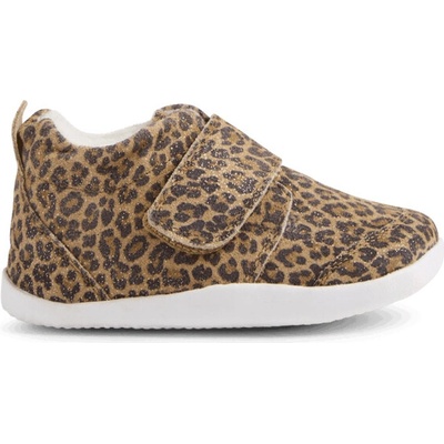 Bobux Rover Arctic Leopard shimmer prvé zimné barefoot topánky