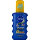 Nivea Sun Kids barevný spray na opalování SPF20 200 ml