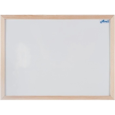 AVELI Jednodielna magnetická tabuľa, drevený rám 60 x 90 cm XRT-00160