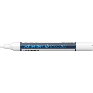 Schneider Мелков маркер, 2-3 мм, SCHNEIDER "Maxx 265", бял 126549 (126549)