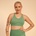 GymBeam BeastPink Спортен сутиен Hyper Olivine XXL