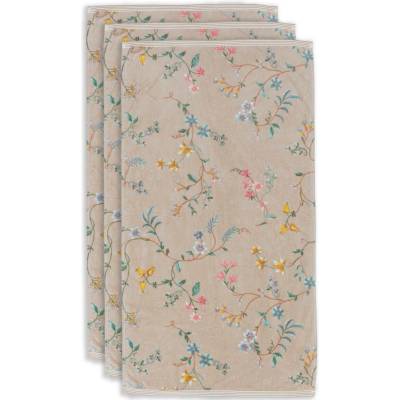 PIP Studio Ručník PIP Les Fleurs khaki 30 x 50 cm