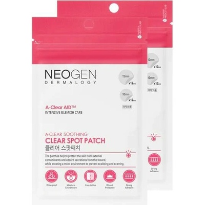 NEOGEN Dermalogy A Clear Zklidňující náplast na skvrny 24 náplastí