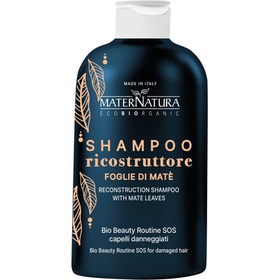 MaterNatura SOS posilující šampon s listy maté 250 ml