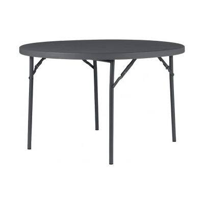 ZOWN Záhradný skladací stôl PLANET 120 - NEW - Ø122 cm BT-48B-SG
