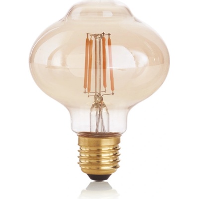Lampadina VINTAGE LED filamentová žárovka E27 4W 340lm 1800K nestmívatelná, jantarová