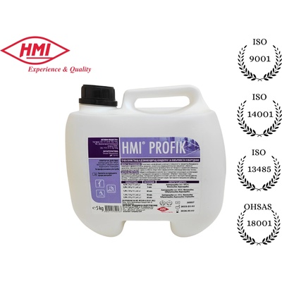 Hmi - България Hmi - profik 5 л. Концентрат за почистване и дезинфекция на повърхности и подове (100172-955)