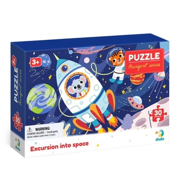 dodo Пъзел от 30 части Dodo Workplaces Space Adventure, 3+ години (DOP300374) (DOP300374)