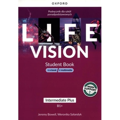Life Vision Intermediate Plus B1+ Student's Book + e-book