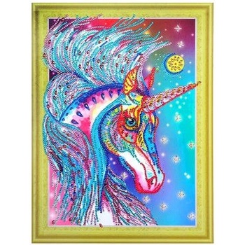 Collection D'Art Collection D`art - Диамантено пано с обли кристали - Еднорог (MX001)