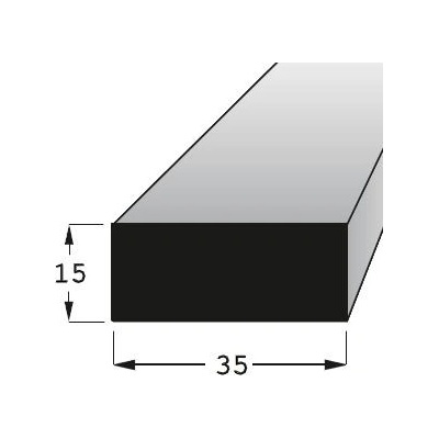Hranolek 35x15mm, délka 70cm