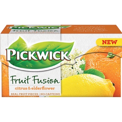 Pickwick Ovocný čaj citrón květ bezu 20 x 2 g