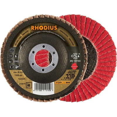 Rhodius Brúsny lamelový kotúč 115 x 22,23 mm K40 210619