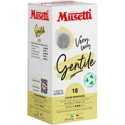 Musetti Káva GENTILE 100% Arabika E.S.E PODy 18 x 6,94 g