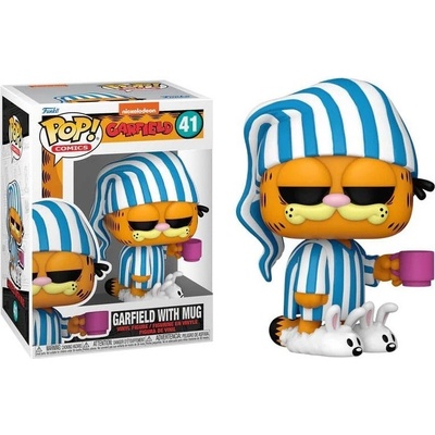 Funko Pop! Comics Garfield with Mug – Zboží Dáma