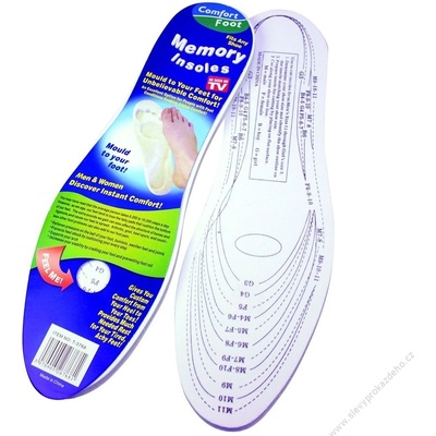MEMORY INSOLES vložky s paměťovou pěnou