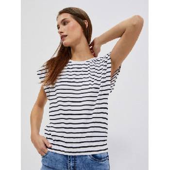 Moodo Синя и бяла дамска раирана риза Moodo Moodo | Byal | ЖЕНИ | XS