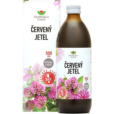 EkoMedica Czech Červený ďatelina výťažok z kvetu 0,5 l