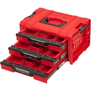 QBrick System Pro Drawer 3 Toolbox Expert RED Ultra HD 45,0 x 31,0 x 24,4 cm