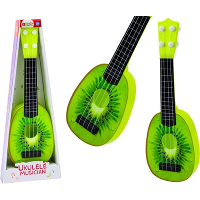 Shumee Ukulele pro děti mini kytara 4 struny Kiwi Fruit Green 15