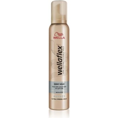 Wella Wellaflex Shiny Hold - Пяна втвърдител за блясък 200мл