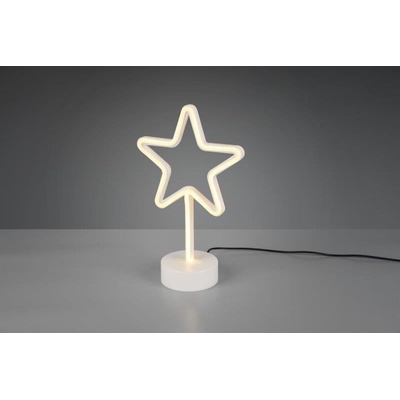 TRIO reality R55230101 STAR USB Dekoračné svietidlo 187mm LED 1X1W Biela