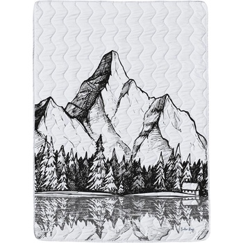 Butter Kings Олекотени одеяло и калъфка за възглавница в комплект от памучен сатен 140x200 cm - Butter Kings (BL113_blanket)