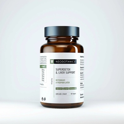 Neobotanics Superdetox & Liver Support 60 kapslí