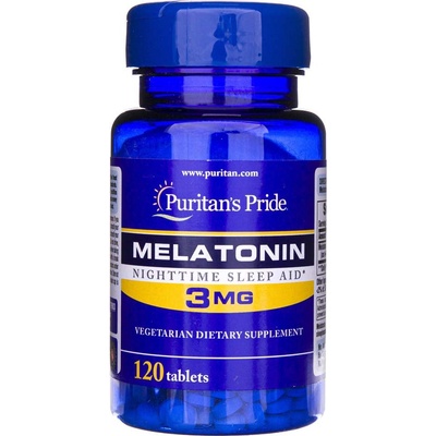 Puritan's Pride Melatonin 3 mg 120 tabliet