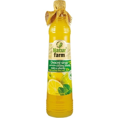 Natur Farm citrón-limetka-mäta-uhorka 0,7 l