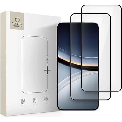 Tech-Protect Glass Fit+ пакет от 2 предпазни стъкла за Xiaomi Poco F7 5G черен