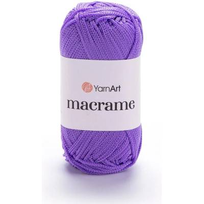 Yarn Art příze Macrame_M135 fialová lila