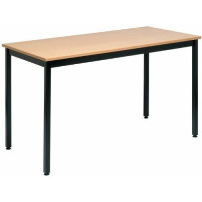 Manutan Expert, 74 x 140 x 70 cm, buk/černá